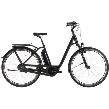 Bicicleta de paseo eléctrica CUBE TOWN HYBRID EXC RT 400 WAVE Negro 2019 0